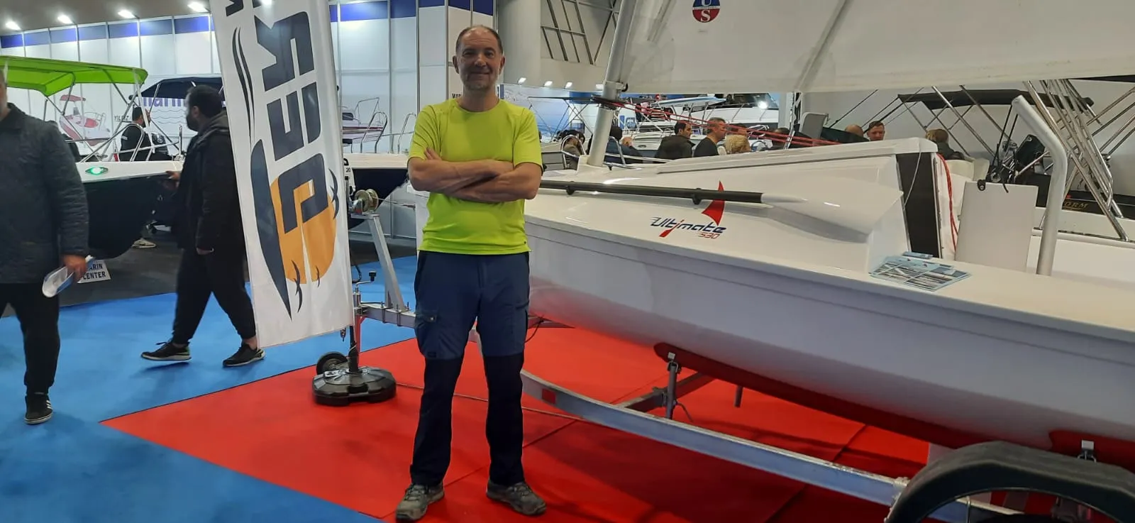 At the CNR boat show
